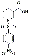 1-[(4-NITROPHENYL)SULFONYL]PIPERIDINE-3-CARBOXYLIC ACID Struktur