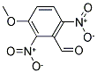 2,6-BISNITRO-3-METHOXYBENZALDEHYDE Struktur