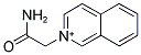 2-(2-AMINO-2-OXOETHYL)ISOQUINOLINIUM Struktur