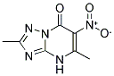 2,5-DIMETHYL-6-NITRO[1,2,4]TRIAZOLO[1,5-A]PYRIMIDIN-7(4H)-ONE Struktur