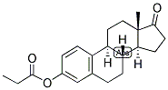 1,3,5(10)-ESTRATRIEN-3-OL-17-ONE PROPIONATE Struktur