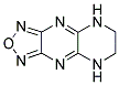 5,6,7,8-TETRAHYDRO[1,2,5]OXADIAZOLO[3,4-B]PYRAZINO[2,3-E]PYRAZINE Struktur