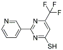 4-MERCAPTO-2-(PYRID-3-YL)-6-(TRIFLUOROMETHYL)PYRIMIDINE Struktur