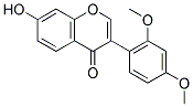 2',4'-DIMETHOXY-7-HYDROXYISOFLAVONE Struktur