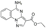 ETHYL-5-AMINOPYRAZOLO[1,5-A]QUINAZOLINE-3-CARBOXYLATE Struktur