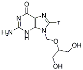 GANCICLOVIR, [8-3H] Struktur