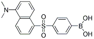 N-5-DIMETHYLAMINO-1-NAPHTHALENE SULFONYL BENZENE BORONIC ACID Struktur