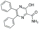 3-HYDROXY-5,6-DIPHENYL-2-PYRAZINECARBOXAMIDE Struktur