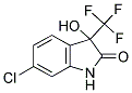 6-CHLORO-3-HYDROXY-2-OXO-3-(TRIFLUOROMETHYL)INDOLINE Struktur