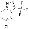 6-CHLORO-3-(TRIFLUOROMETHYL)[1,2,4]TRIAZOLO[4,3-B]PYRIDAZINE Struktur