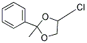 4-(CHLOROMETHYL)-2-METHYL-2-PHENYL-1,3-DIOXOLANE Struktur