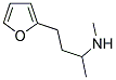 (3-FURAN-2-YL-1-METHYL-PROPYL)-METHYL-AMINE Struktur