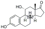 1,3,5(10)-ESTRATRIEN-3,11-ALPHA-DIOL-17-ONE Struktur