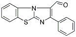 2-PHENYL-BENZO[D]IMIDAZO[2,1-B]THIAZOLE-3-CARBOXALDEHYDE Struktur