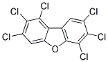 1,2,3,6,7,8-HEXACHLORODIBENZOFURAN Struktur