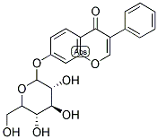 7-HYDROXYISOFLAVONE-7-O-GLUCOSIDE Struktur