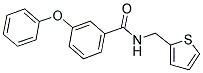 (3-PHENOXYPHENYL)-N-(2-THIENYLMETHYL)FORMAMIDE Struktur