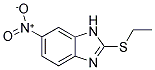 2-(ETHYLTHIO)-6-NITRO-1H-BENZIMIDAZOLE Struktur