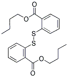 2,2'-DITHIOBIBENZOATE DIBUTYL Struktur