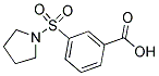 3-(1-PYRROLIDINYLSULFONYL)BENZENECARBOXYLIC ACID Struktur