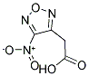 (4-NITRO-FURAZAN-3-YL)-ACETIC ACID Struktur