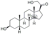 21-HYDROXYEPIPREGNANOLONE Struktur