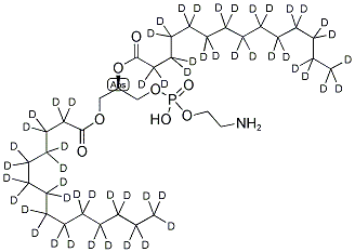 1,2-DIMYRISTOYL-D54-SN-GLYCERO-3-PHOSPHOETHANOLAMINE Struktur