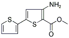 METHYL 3-AMINO-5-(THIEN-2-YL)THIOPHENE-2-CARBOXYLATE Struktur