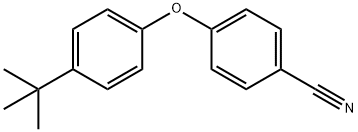 4-(4-TERT-BUTYLPHENOXY)BENZONITRILE Struktur