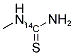 1-METHYL-2-THIOUREA, [2-14C] Struktur