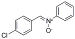 (4-CHLOROBENZYLIDENE)(PHENYL)AZANE OXIDE Struktur