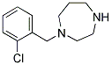 1-(2-CHLOROBENZYL)-1,4-DIAZEPANE Struktur