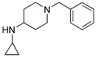 1-BENZYL-N-CYCLOPROPYLPIPERIDIN-4-AMINE Struktur