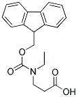 FMOC-BETA-ETALA-OH Struktur