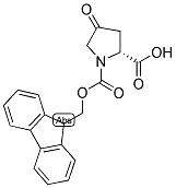 FMOC-D-PRO(4-OXO) Struktur