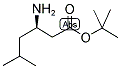 TERT-BUTYL (3R)-3-AMINO-5-METHYLHEXANOATE Struktur