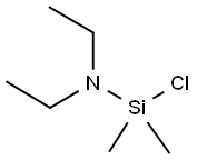 CHLORO(DIETHYLAMINO)DIMETHYLSILANE Struktur