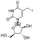 THYMINE-1-BETA-D-ARABINOFURANOSIDE, [METHYL-3H(N)]- Struktur