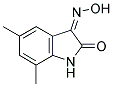 (3Z)-5,7-DIMETHYL-1H-INDOLE-2,3-DIONE 3-OXIME Struktur