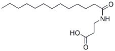 N-TRIDECANOYL-BETA-ALANINE Struktur