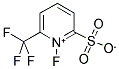 N-FLUORO-6-(TRIFLUOROMETHYL)PYRIDINIUM-2-SULFONATE Struktur