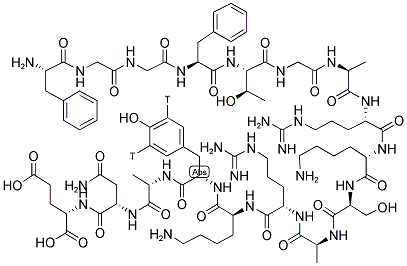 NOCICEPTIN(TYR14) [TYROSYL 3,5-3H] Struktur