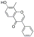 7-HYDROXY-8-METHYLISOFLAVONE Struktur