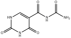 N-[(2,4-DIOXO-1,2,3,4-TETRAHYDROPYRIMIDIN-5-YL)CARBONYL]UREA Struktur