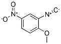 2-METHOXY-5-NITRO-PHENYLISOCYANIDE Struktur