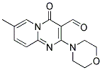 7-METHYL-2-MORPHOLIN-4-YL-4-OXO-4H-PYRIDO[1,2-A]PYRIMIDINE-3-CARBALDEHYDE Struktur