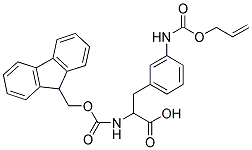 FMOC-D, L-PHE(3-NH-ALLOC) Struktur