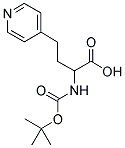 2-TERT-BUTOXYCARBONYLAMINO-4-PYRIDIN-4-YL-BUTYRIC ACID Struktur