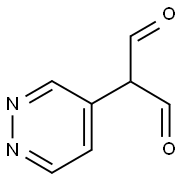 2-PYRIDAZIN-4-YLMALONALDEHYDE Struktur