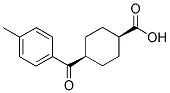 CIS-4-(4-METHYLBENZOYL)CYCLOHEXANE-1-CARBOXYLIC ACID Struktur